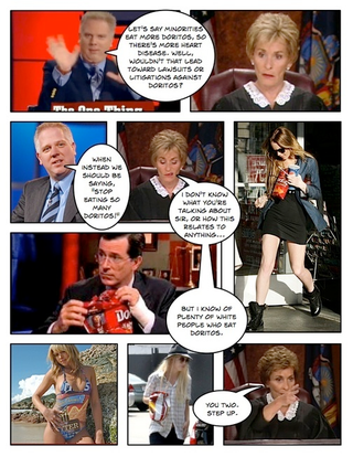 Illustration for article titled Comic Confrontations: Judge Judy Vs. Glenn Beck